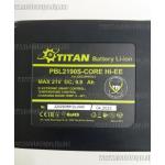 Доп фото Аккумулятор 21V Titan PBL2190S Hi-EE для TITAN CORE SYSTEM и LXT-LTX BL (21v Li-ion 9 Ач) Samsung cell с чипом №10
