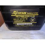 Доп фото Аккумулятор 21V Titan PBL2190S Hi-EE для TITAN CORE SYSTEM и LXT-LTX BL (21v Li-ion 9 Ач) Samsung cell с чипом №9