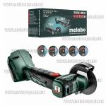 Доп фото Аккумуляторная мини УШМ Metabo CC 18 LTX BL (Ø 76мм, мини, бесщеточная, каркас, набор дисков) №4