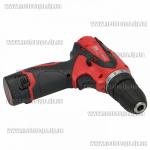 Доп фото Аккумуляторный шуруповерт Sakuma SD1203C+ Set (двухскоростной c подсветкой, 2 АКБ, кейс с набором бит головок сверл и гибким магнитным адаптером удлинителем) №19