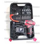 Доп фото Аккумуляторный шуруповерт Sakuma SD1203C+ Set (двухскоростной c подсветкой, 2 АКБ, кейс с набором бит головок сверл и гибким магнитным адаптером удлинителем) №5