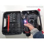 Доп фото Аккумуляторный шуруповерт Sakuma SD1203C+ Set (двухскоростной c подсветкой, 2 АКБ, кейс с набором бит головок сверл и гибким магнитным адаптером удлинителем) №12