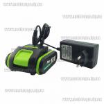 Доп фото Зарядное устройство для аккумуляторов 18V (Li-ion, адаптер под штеккер 5,5мм) №10