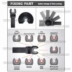 Доп фото Krohn M0010043 платформа реноватора под шлифлисты 35х50мм (Velcro) №7