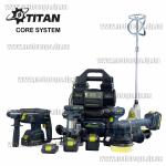 Доп фото Titan PBC21-CORE 21 аккумуляторная воздуходувка - пылесос (21V с регулировкой, каркас) №8