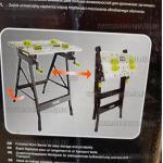 Доп фото Ryobi RWB02 складной верстак-тиски (раздвижные губки с поворотом) №15