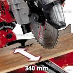 Доп фото Einhell TC-SM 2534/1 Dual пила торцевая 250мм с протяжкой и лазером Einhell 4300395 №6