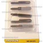 Доп фото Proxxon 28572 набор 5 резцов для ударных накочников и электростамески Proxxon MSG 28644 №3