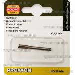 Доп фото Proxxon 29026 концевая твердосплавная пазовая фреза d 4.8мм №1