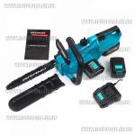 Доп фото Аккумуляторная цепная пила Grand АПЦ-21V BL (2х4А/ч шина 30см бесщеточный двигатель) №1