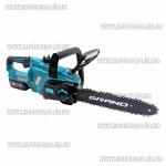 Доп фото Аккумуляторная цепная пила Grand АПЦ-21V BL (2х4А/ч шина 30см бесщеточный двигатель) №4