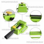 Доп фото Тиски станочные универсальные 2,5" быстрозажимные BG 6257 (70мм алюминий) №1