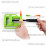 Доп фото Тиски станочные универсальные 2,5" быстрозажимные BG 6257 (70мм алюминий) №3