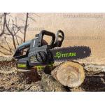 Доп фото Аккумуляторная цепная пила с бесщеточным двигателем Titan PCS1221B-CORE Brushless (21V шина 8" 20см каркас) №1