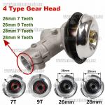 Доп фото Редуктор нижний для косы (9z d28) под вал 8мм №3