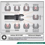 Доп фото Krohn M0010000 универсальный адаптер переходник для реноватора (multifit adapter) №2