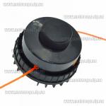 Доп фото Триммерная катушка с леской (шпуля d77мм с ножкой) под вал 8мм №2