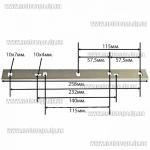 Доп фото Ножи строгальные 258мм для Тitan PFRS10 258х22х2мм (пара) №2