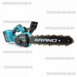 Доп фото Аккумуляторная цепная мини пила сучкорез Grand АПЦ-20V/12"-4 (2х4А/ч, бесщеточный двигатель шина 30см) №4