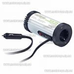 Доп фото Автомобильный преобразователь напряжения 12-220 Вольт + 2 USB EnerGenie EG-PWC150-01 (адаптер инвертор 150Вт) №1