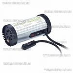 Доп фото Автомобильный преобразователь напряжения 12-220 Вольт + 2 USB EnerGenie EG-PWC150-01 (адаптер инвертор 150Вт) №2