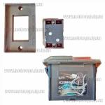 Доп фото Кнопка включения на ленточную пилу, бетономешалку, станок (электромагнитный пускатель станка) 6А 4 контакта с рамкой №2