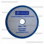 Доп фото Набор полировальных кругов (Шаг 1-2-3, Hard-Medium-Soft, для подошв Ø125мм) Krohn 81-82-83 №15