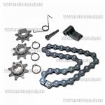 Доп фото Механизм подачи рейсмуса Metabo DH 330 (ремкомплект три звезды и цепь с крепежом) №2