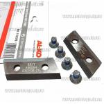 Доп фото Ножи для садовых измельчителей 66х28 D9мм двухсторонние AL-KO с винтами в комплекте №7