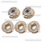 Доп фото Гайка редуктора косы с левой резьбой М10 и шайба (комплект) №8