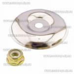 Доп фото Гайка редуктора косы с левой резьбой М10 и шайба (комплект) №1