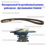 Доп фото Ремень для рейсмусно-фуговального станка Тitan PFRS8-10-12  Fеmi PF204 Scheppach HT850 (малый короткий) бескаркасный ремень протяжки (бескаркасный 4 ручейка) №8