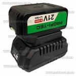 Доп фото Зарядное 21V Sakuma SQC 21S CORE (PCT4321B-CORE) для аккумуляторов Sakuma TITAN CORE SYSTEM (21V max 2A) №10