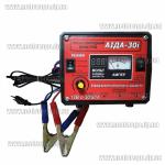 Доп фото АИДА 30i импульсное десульфатирующее пуско зарядное устройство с амперметром и цифровой индикацией для кислотных и гелевых АКБ 6-500А/ч (самое мощное в линейке) №1