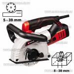 Доп фото Штроборез Einhell TE-MA 1500 бороздодел (125мм 2 диска сумка) №2