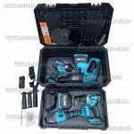 Доп фото Набор аккумуляторного инструмента Grand №4 (МШУ-20BL + ДА-20/13UBL + AG-800UBL + ПА-20/26 BL) в кейсе №2