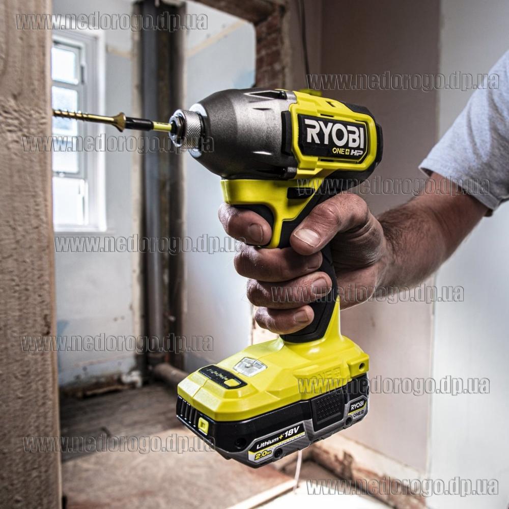 Ryobi RID18X-0 бесщеточный аккумуляторный гайковерт 18В ONE+ с ...
