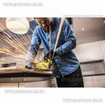 Доп фото Ryobi RCT18C-0 бесщеточная отрезная аккумуляторая мини пила с реверсом 18В ONE+ (3 диска 76х10мм каркас) №19