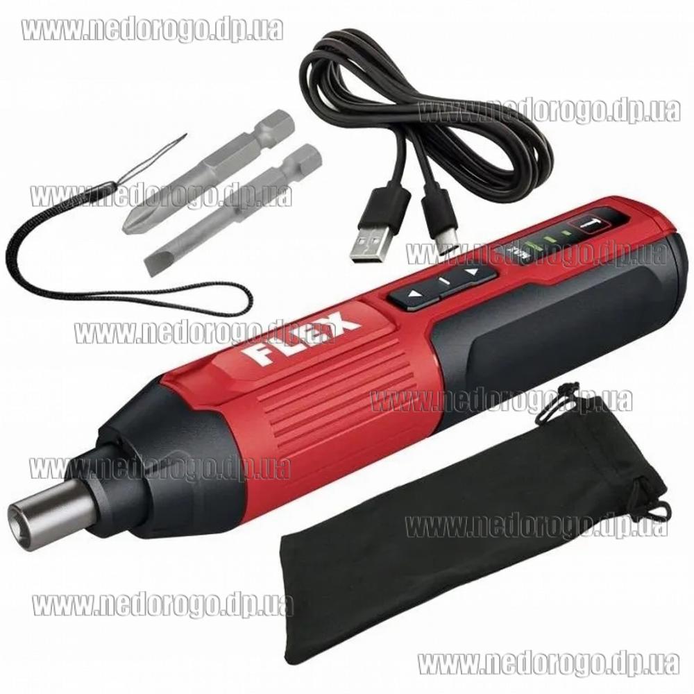FLEX SD 5-300 4.0 аккумуляторная отвертка с подсветкой (USB 4В 2Ач