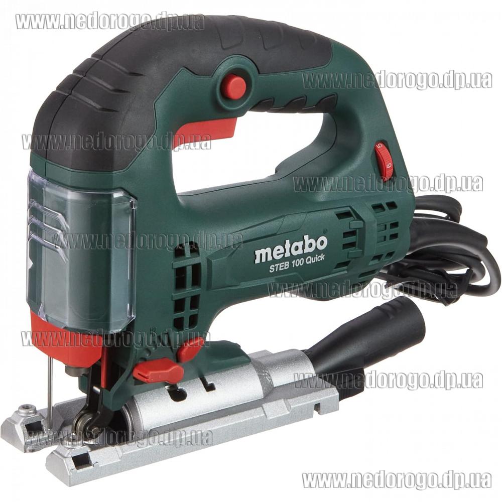 Scie Sauteuse Metabo STEB 100 Quick – Coupes Précises, Changement De Lame Sans Outil, 600W, Poignée Softgrip