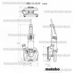 Доп фото 603825700 Metabo RSEV 19-125 RT шлифовальная машина для бетона 1900Вт 125мм плавный пуск с регулировкой оборотов в кейсе №4
