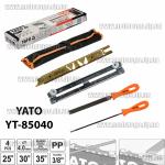 Доп фото YATO YT-85040 набор для заточки цепей пил 3/8" (планка-станок с напильниками) №1