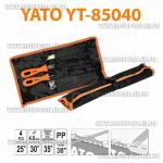 Доп фото YATO YT-85040 набор для заточки цепей пил 3/8" (планка-станок с напильниками) №5
