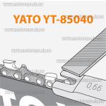 Доп фото YATO YT-85040 набор для заточки цепей пил 3/8" (планка-станок с напильниками) №8