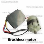 Доп фото Мотор 18-21V бесщеточный для аккумуляторных пил, шуруповертов и других инструментов (двигатель 18-21 вольт) вал с шестерней 14 зубов №9