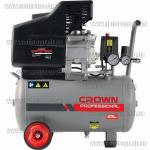 Доп фото CROWN СT36028 компрессор масляный 25л 1500вт 135л/мин №2