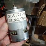 Доп фото Мотор 24V ось 5мм для аккумуляторных болгарок, кос, пил, шуруповертов и других инструментов (двигатель 24 вольт) 775 series толстый вал 5мм  №3