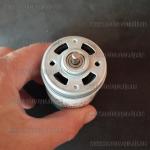 Доп фото Мотор 24V ось 5мм для аккумуляторных болгарок, кос, пил, шуруповертов и других инструментов (двигатель 24 вольт) 775 series толстый вал 5мм  №14