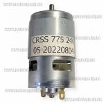 Доп фото Мотор 24V ось 5мм для аккумуляторных болгарок, кос, пил, шуруповертов и других инструментов (двигатель 24 вольт) 775 series толстый вал 5мм  №6