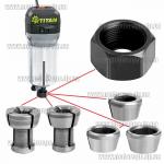 Доп фото Цанга для фрезера 6.35мм h16.5мм d9,5-D13,7мм (для съемных фрезеров) №5